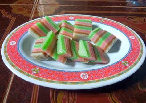 Resep Kue lapis tepung beras oleh Youtube Channel : Masak Simple Yuk ...