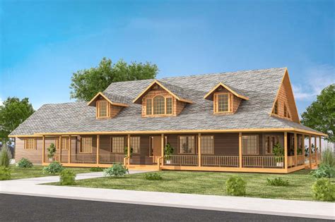 Plan 35437GH: 4-Bed Country Home Plan with a Fabulous Wrap-Around Porch ...