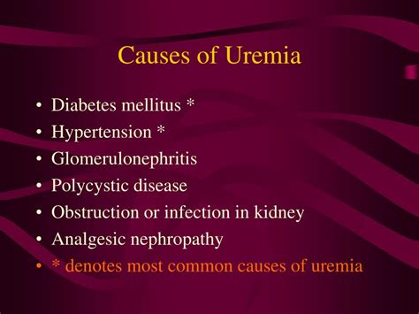 PPT - Uremia: Effects on Body Systems PowerPoint Presentation, free ...