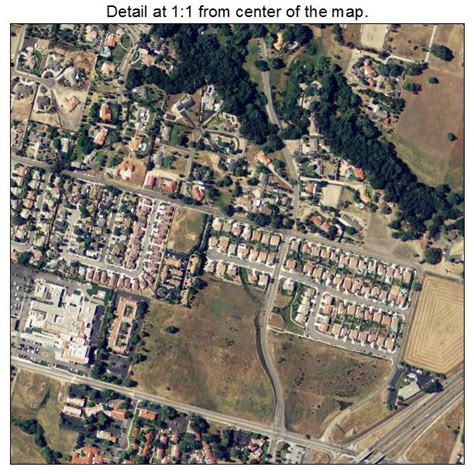 Aerial Photography Map of Templeton, CA California