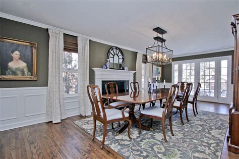 The Yellow Cape Cod: Dutch Colonial Dining Room Makeover - Before and After