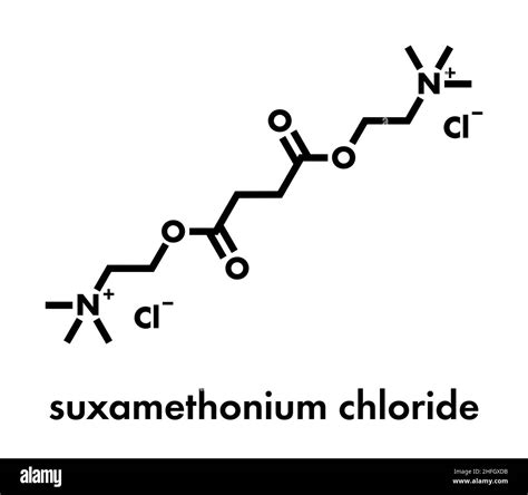 Suxamethonium chloride Black and White Stock Photos & Images - Alamy