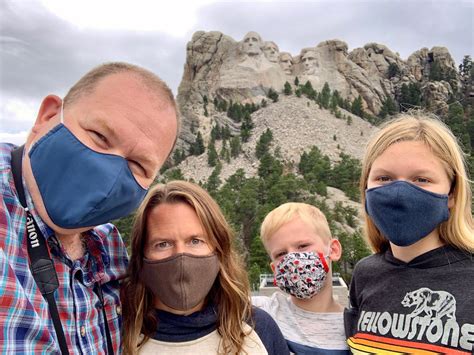 Family selfie at Mt. Rushmore! | Jamie Thingelstad
