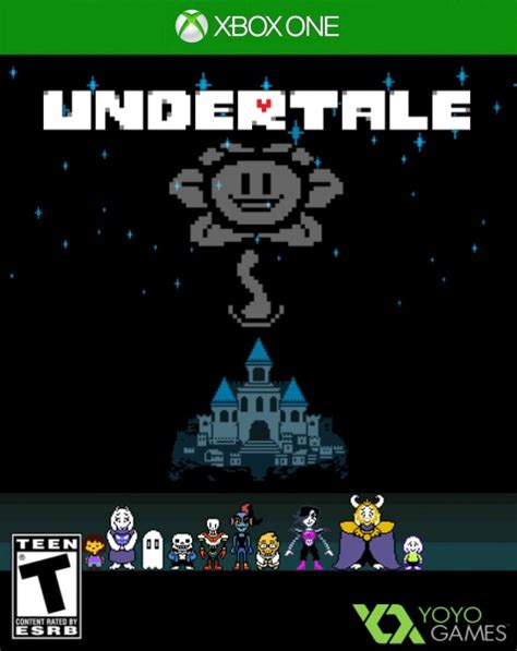 Undertale Xbox One Box Art Cover by Broski32