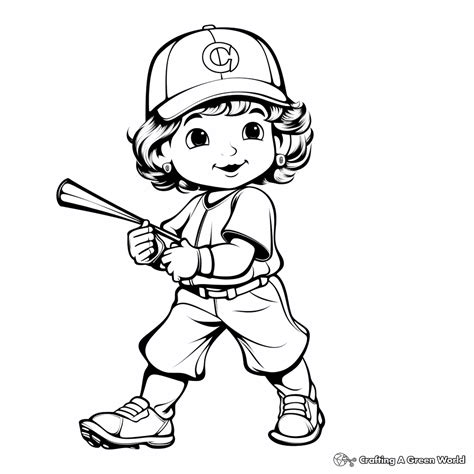 Baseball Coloring Pages - Free & Printable!