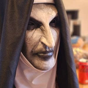 Nun Mask - Etsy