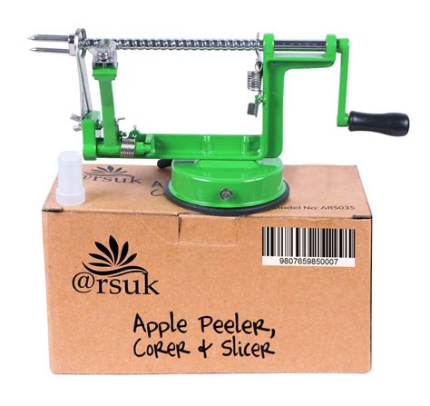 apple peeler corer slicer stainless Home & Garden Peelers & Slicers ...