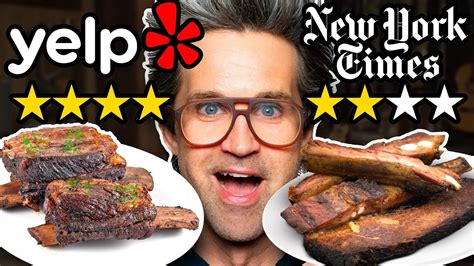 Yelp Review vs. Food Critic Taste Test - YouTube