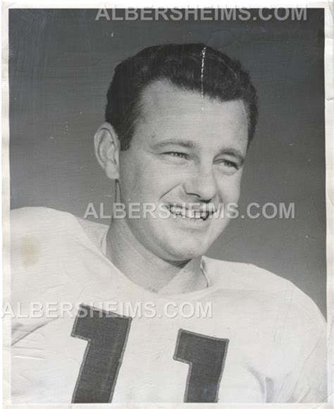 Norm Van Brocklin 1952 Vic Stein Original Type I photo Rams Eagles ...