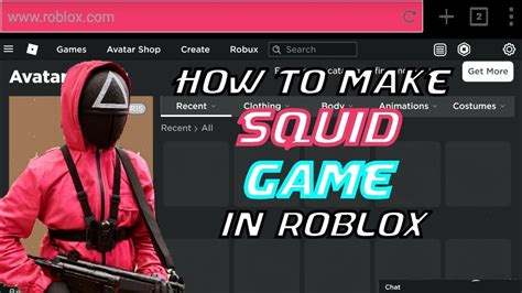 How to make a SQUID GAME AVATAR in ROBLOX - YouTube