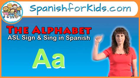 Spanish Language Alphabet