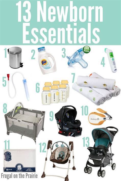 13 Newborn Essentials | Baby Must Have Items — Allison Lindstrom ...