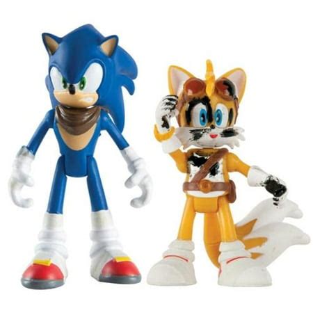 Sonic Boom 3" Action Figure 2-Pack: Sonic & Tails - Walmart.com