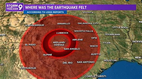 5.4 magnitude earthquake in Midland is felt across West Texas ...