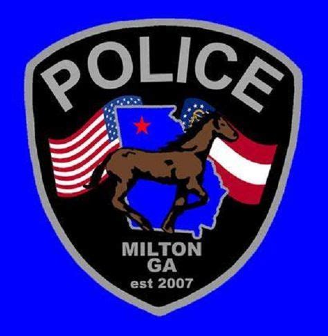 Milton PD GA (With images) | Police patches, Police, Law enforcement