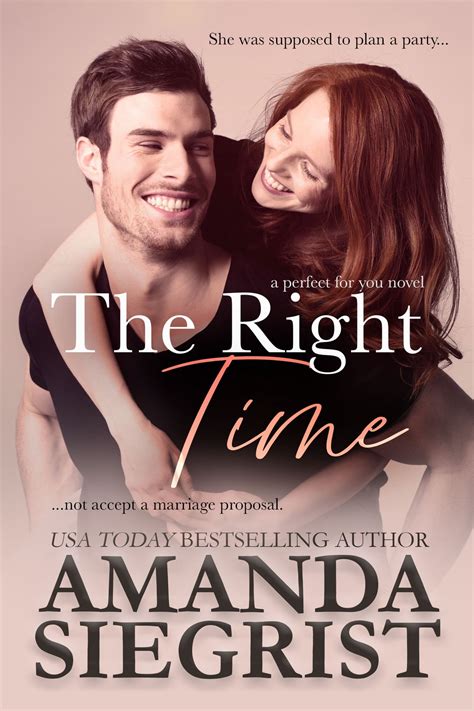 The Right Time eBook by Amanda Siegrist - EPUB | Rakuten Kobo Canada