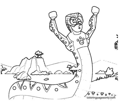 Free Coloring Pages Wild Kratts