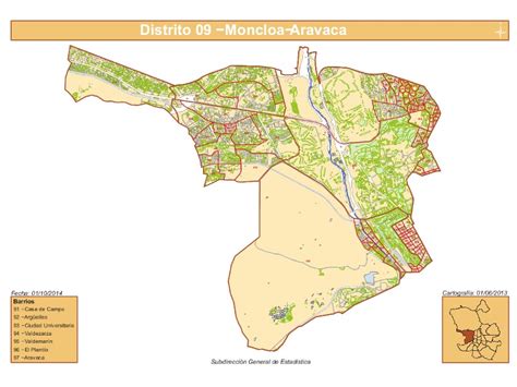 Los 7 barrios del distrito Moncloa-Aravaca de Madrid | Pongamos que Hablo de Madrid