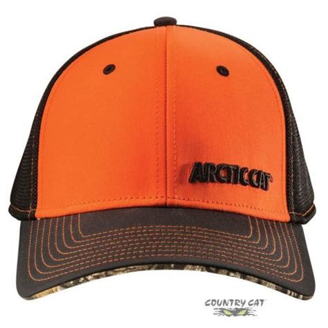 Sell Arctic Cat Performance Mesh Back Cap Camo Under Brim - Orange - 5263-099-100 in Sauk Centre ...