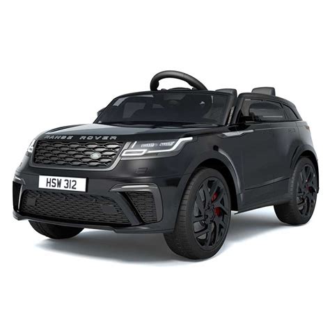 Kids Electric Range Rover Velar in Black | Kidaroos