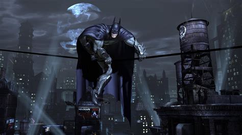 Download Gotham With The Dark Knight Wallpaper | Wallpapers.com