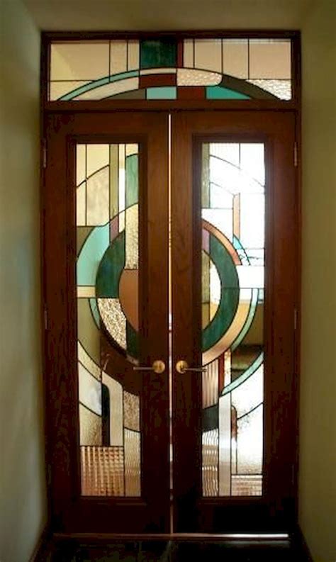 50++ Awesome Decorative Glass Doors Ideas - Home to Z in 2020 | Art ...