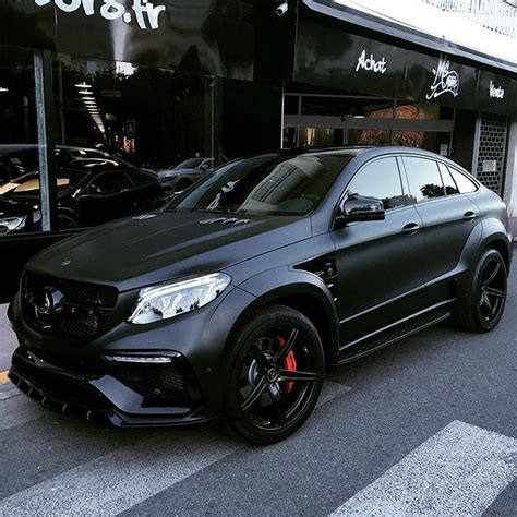 Mercedes GLE 63 S AMG Black Mat Full BodyKit TopCar By @msmotors ...