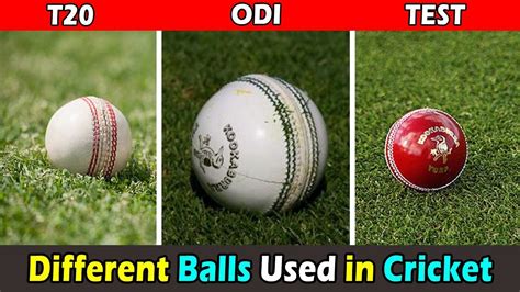 Know How Different Type of Balls are Used in International Cricket