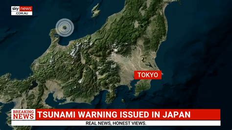 Japan issues tsunami warning after 7.6 magnitude earthquake | The Courier Mail