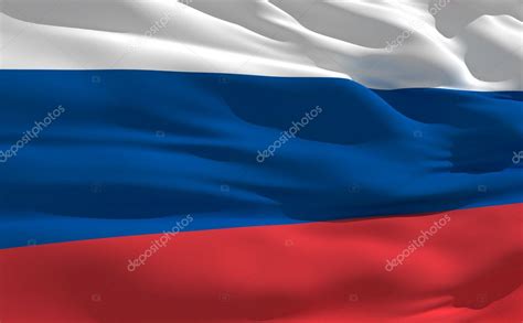 Waving flag of Russia — Stock Photo © fckncg #2915761