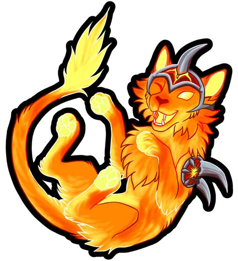 Cinder Kitten from World of Warcraft Vinyl Sticker - Sekii Rei's Ko-fi Shop - Ko-fi ️ Where ...