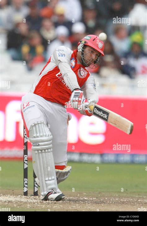 Yuvraj Singh of the Kings XI Punjab during the IPL Twenty20 match at ...