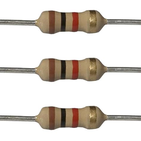 E-Projects 100EP5121K00 1k Ohm Resistors, 1/2 W, 5% (Pack of 100 ...