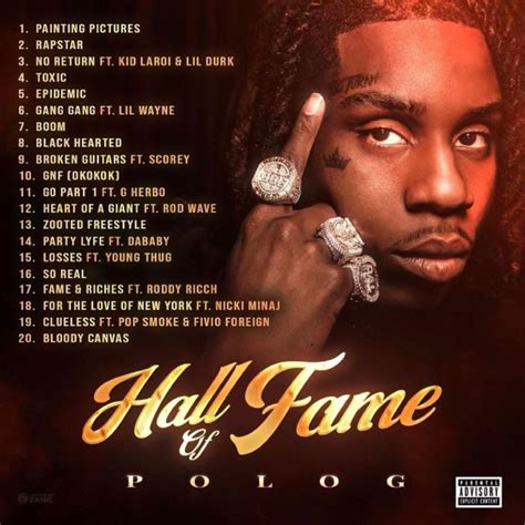 Polo G Hall Of Fame Mixtape CD Factory Sealed 2021 Hip Hop | Etsy