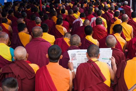 Monks Sitting · Free Stock Photo