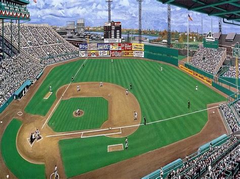 Braves Field, Boston (1948 World Series). By Andy Jurinko | classic ballparks and stadiums ...