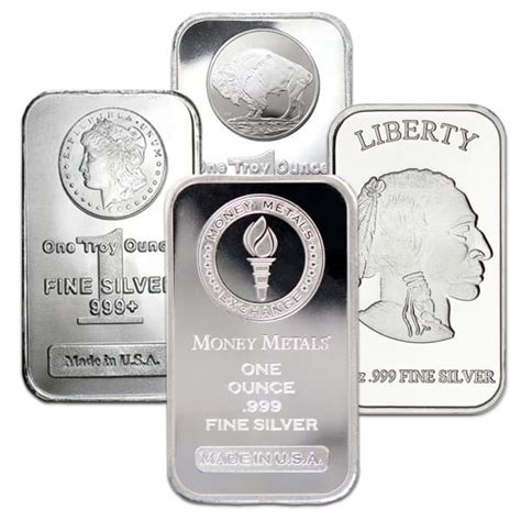 1 Oz Silver Bars for Sale: Buy Stunning, Authentic Bullion Online