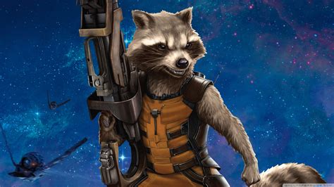 Marvel Rocket Raccoon Desktop Wallpaper 41333 - Baltana