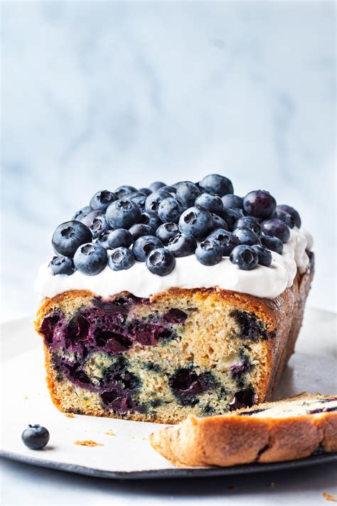 Vegan lemon blueberry cake - Lazy Cat Kitchen