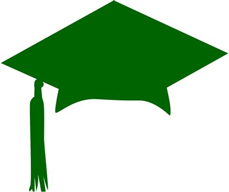 Graduation Hat Silhouette | Free vector silhouettes