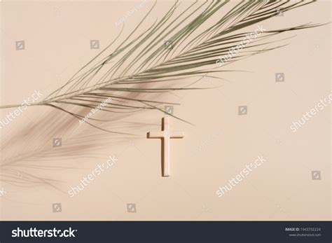 Palm Sunday Easter Concept Cross Crucifix Stock Photo (Edit Now) 1943732224