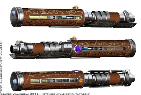 Star Wars Old Republic ceremonial lightsaber hilt design | Lightsaber ...