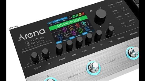 Donner Launches Arena 2000 Digital Multi-Effects Processor - YouTube