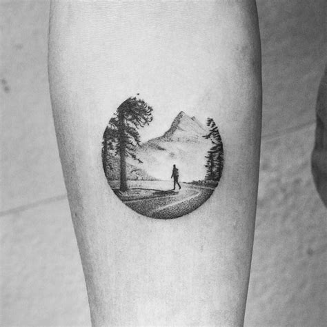 Tattoo artist Amanda Piejak minimalistic dotwork tattoo | Minimalist tattoo, Circle tattoos ...