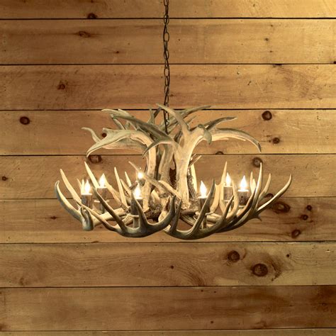 Round Whitetail Antler Chandelier | Adirondack Rustic Lighting – Dartbrook Rustic Goods