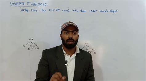 Why the bond angle of NF3 is smaller than the NH3 | VSEPR Theory | 11th ...