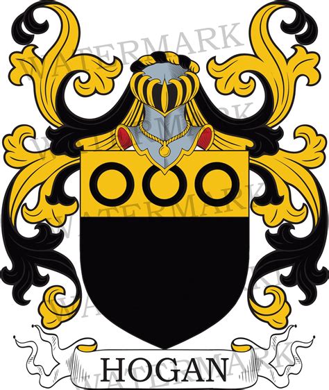 Hogan Family Crest Digital Download Hogan Coat of Arms JPG File ...