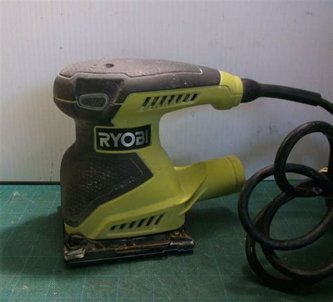 S652DG Ryobi Corded Electric Palm Sander With Tool Bag No Dust Bag | eBay