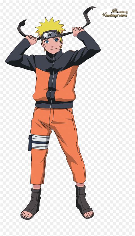 naruto from naruto the movie is holding his head with two hands