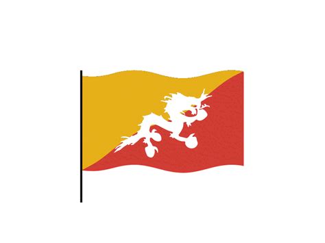 Bhutan flag Lottie JSON animation by lottiefilestore on Dribbble